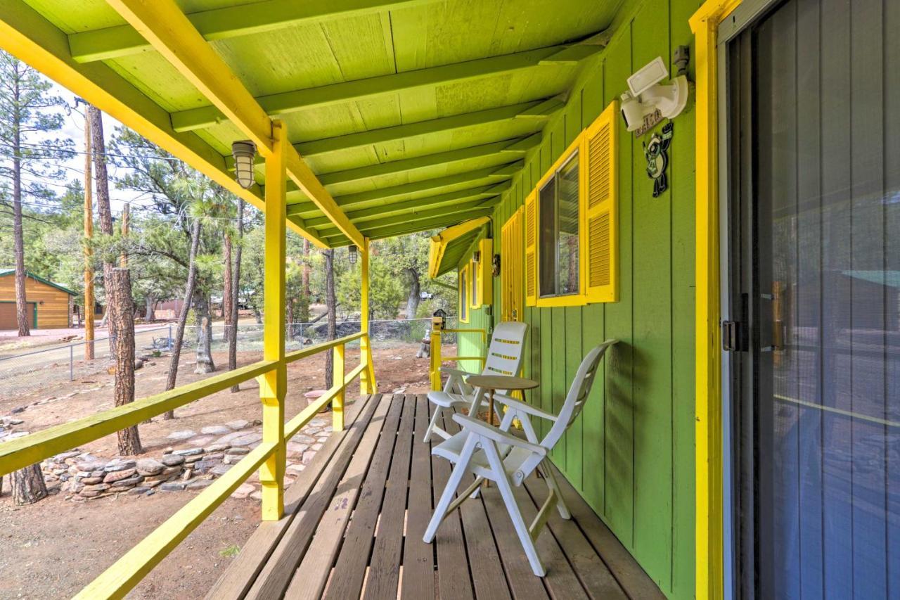 Bright Pine Cabin Direct Trail Access And Deck! Villa Exterior photo