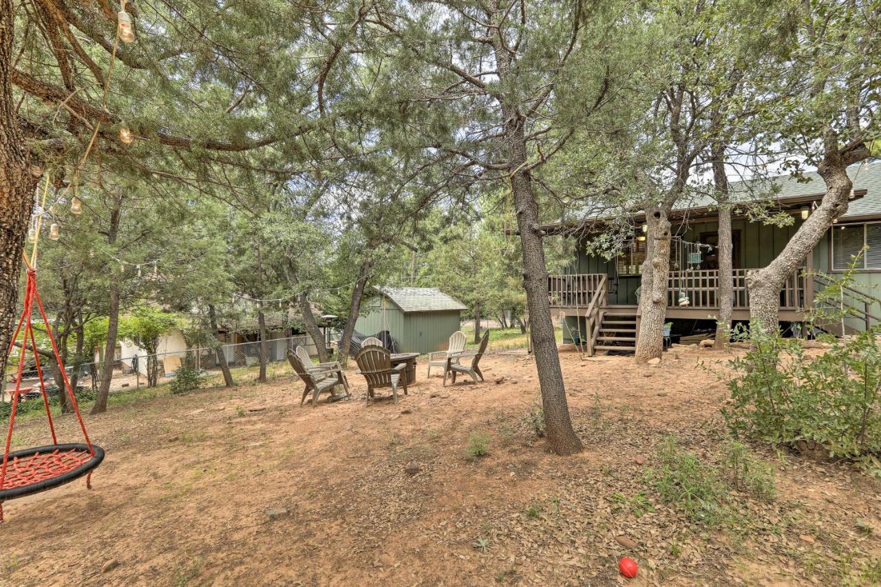 Bright Pine Cabin Direct Trail Access And Deck! Villa Exterior photo